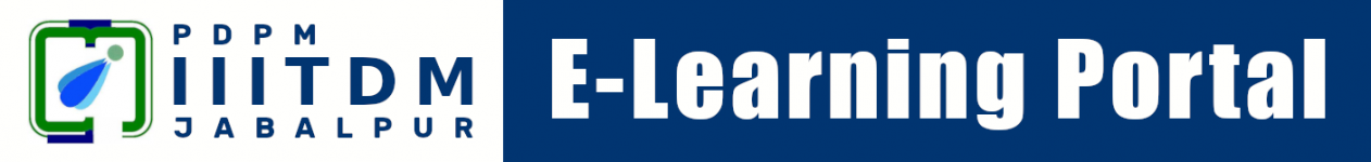 PDPM IIITDMJ E-Learning Portal