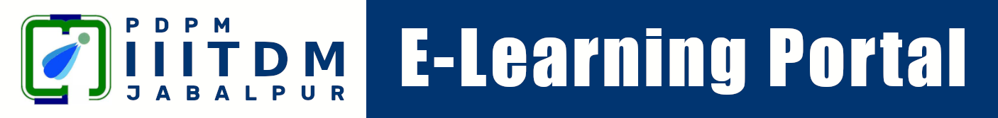 PDPM IIITDMJ E-Learning Portal